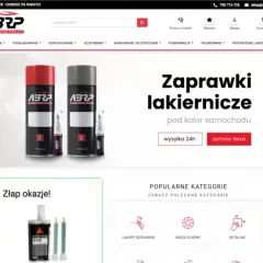 Zestaw do zaprawek lakierniczych pod kolor samochodu. Dostępne różne kolory lakieru samochodowego.