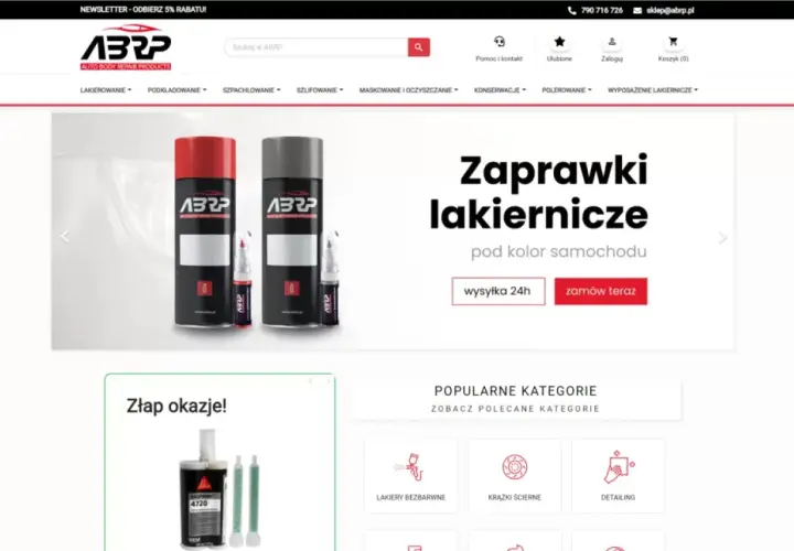 Zestaw do zaprawek lakierniczych pod kolor samochodu. Dostępne różne kolory lakieru samochodowego.