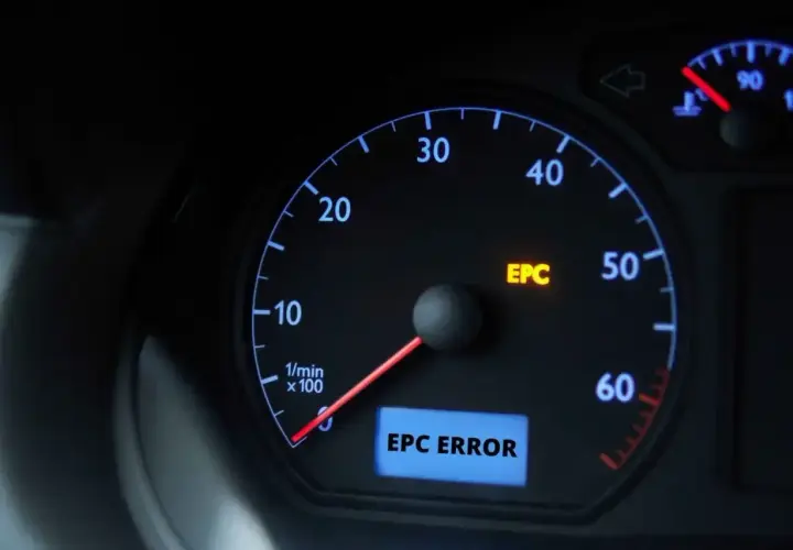 Na desce rozdzielczej świeci się kontrolka EPC. Co to oznacza? Awaria systemu sterowania silnikiem.