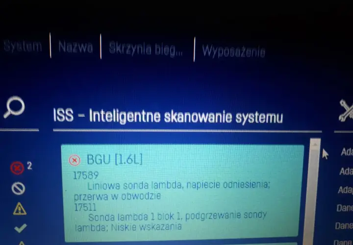 Błąd sondy lambda: przerwa w obwodzie i niskie wskazania. Jak sprawdzić sondę lambda? Komputer diagnostyczny pokazuje problemy.
