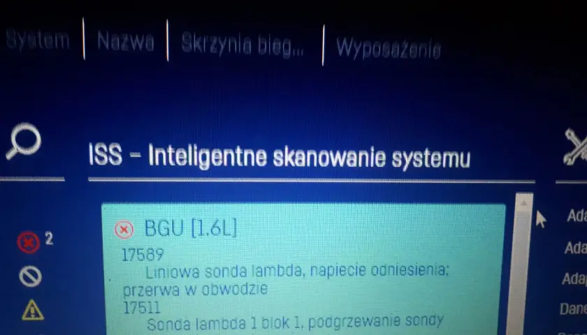 Błąd sondy lambda: przerwa w obwodzie i niskie wskazania. Jak sprawdzić sondę lambda? Komputer diagnostyczny pokazuje problemy.