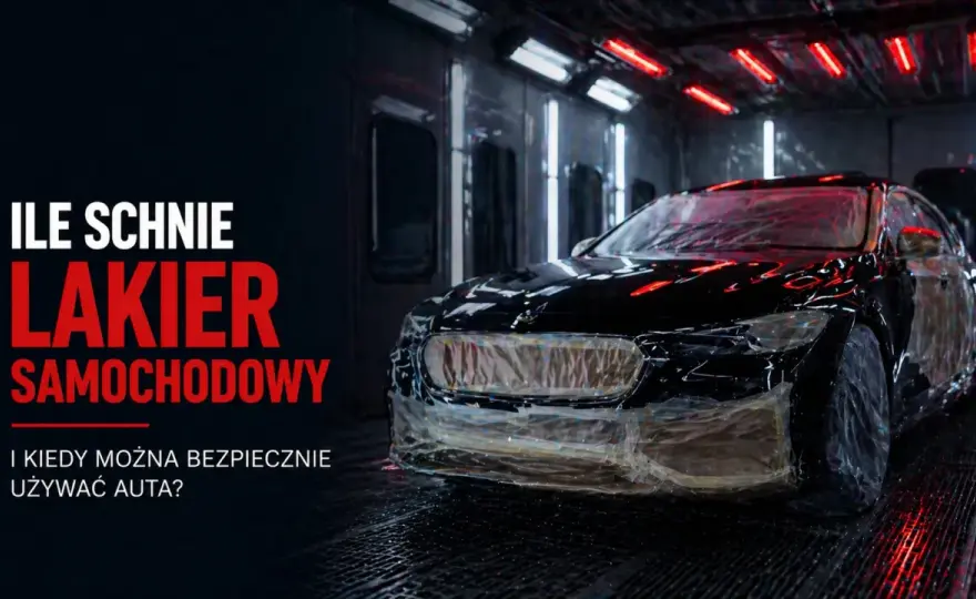 Schnięcie lakieru samochodowego - Prawda o utwardzaniu i pielęgnacji