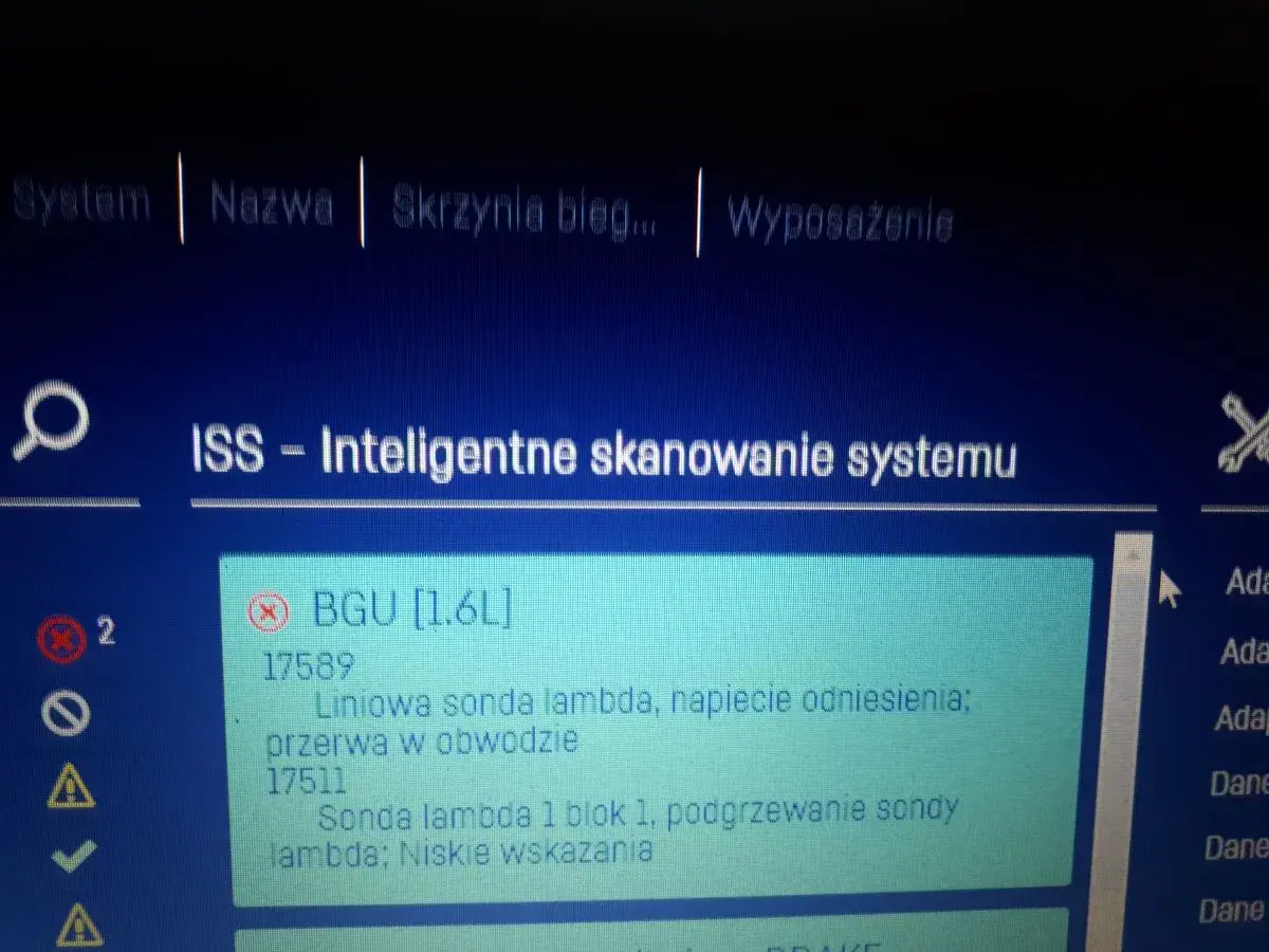 Błąd sondy lambda: przerwa w obwodzie i niskie wskazania. Jak sprawdzić sondę lambda? Komputer diagnostyczny pokazuje problemy.