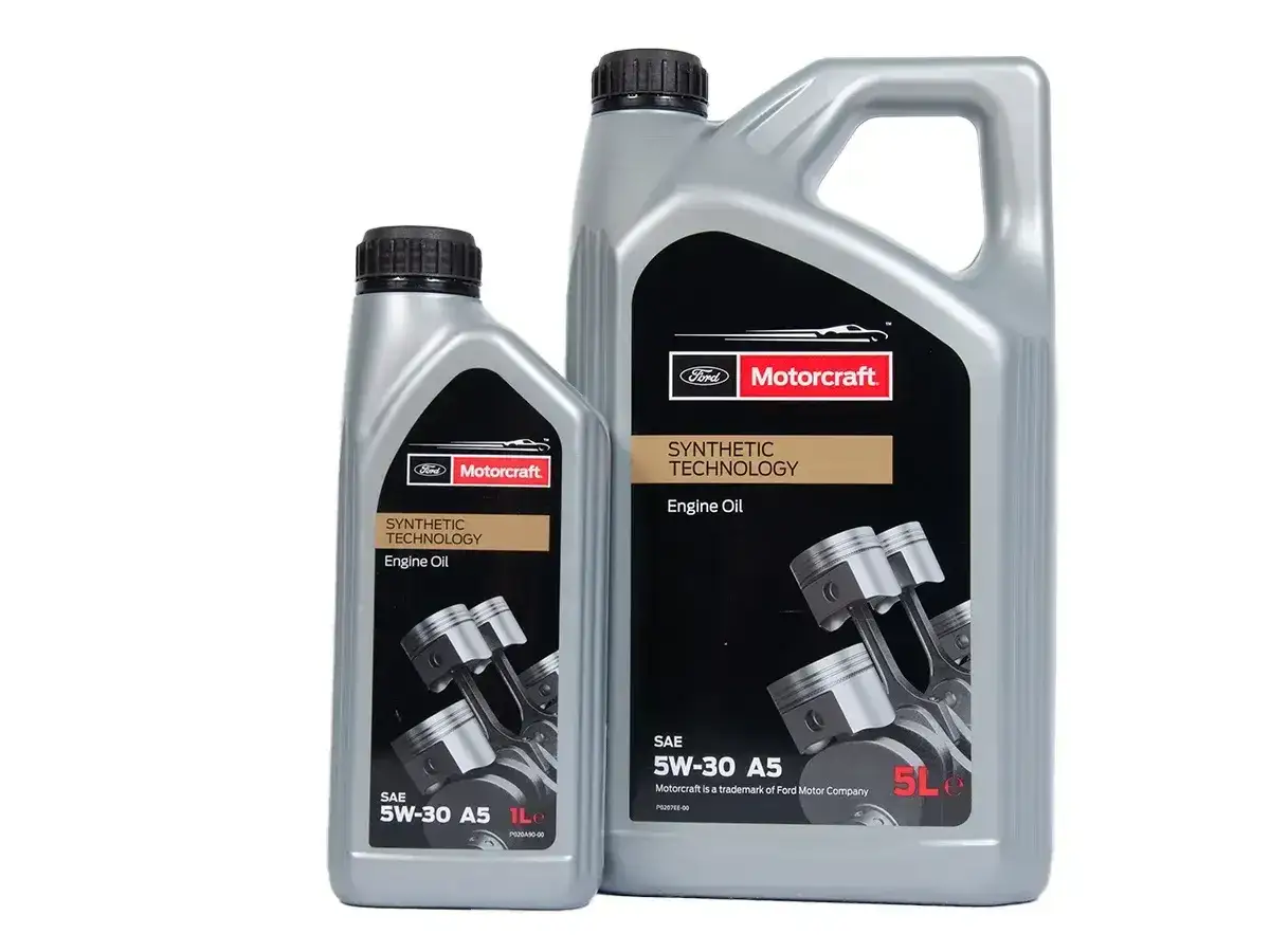 Olej silnikowy Motorcraft 5W-30 A5 to syntetyczna technologia dla Twojego silnika Forda.