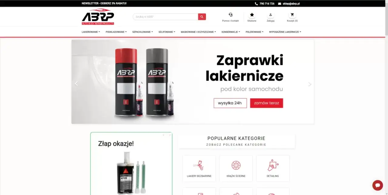 Zaprawki lakiernicze pod kolor samochodu w sprayu i pisaku. Idealny kolor lakieru dla Twojego auta.